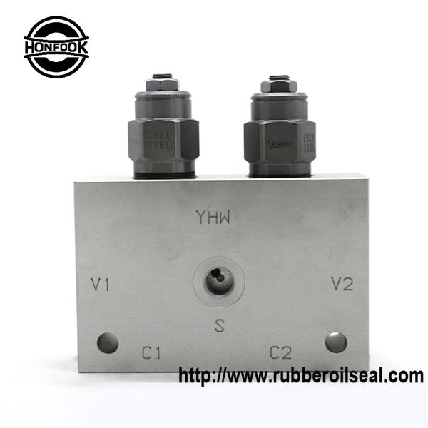 Buy cheap Crane Slewing Control Valve Group Rotary Combination YHW Two - Way Balancing Valve Block from wholesalers