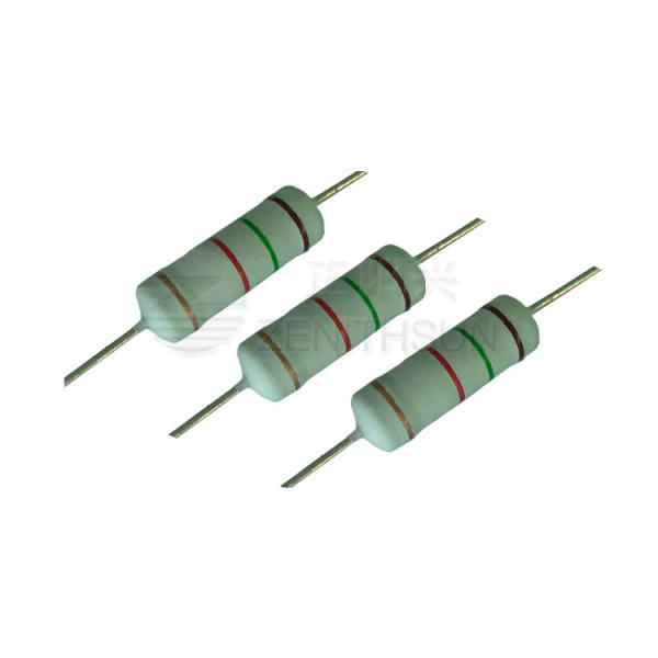 Buy cheap 1/4W 10W Metal Oxide Fixed Film Resistor Axial Through Hole from wholesalers