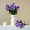 Buy cheap Simulate 5-head hyacinth lavender bouquet, outdoor flower arrangement, wedding hall, road guide, home decoration, flower arrangement from wholesalers