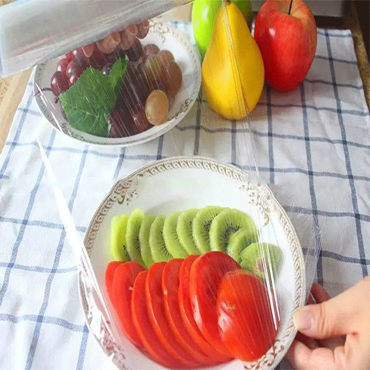 Kitchen Fresh Food Vegetables And Fruits Plastic Cling Film Tool PVDC Food Packaging Film
