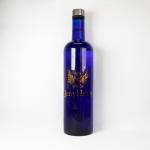 Waterproof Wine Sticker Labels Transparent Gold Foil Personalized Round Stickers