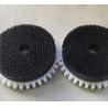 Buy cheap Round White PP industrial Machinery Disk Brush with Gear from wholesalers
