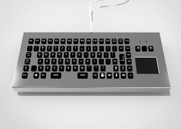 Buy cheap IP65 Metal Industrial Keyboard No Mounting Needed With Function Keys from wholesalers