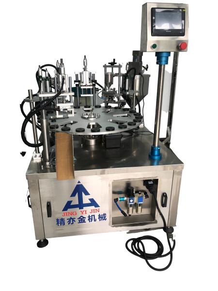 Buy cheap SUS304 Eyeliner Filling Machine Eyeliner Turntable Filling Line from wholesalers