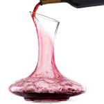 Buy cheap Personalised Crystal Glass Wine Decanter Hand Blown 1200ml / 1800ml Capacity from wholesalers