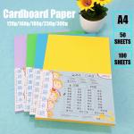 A3 A4 Offset Printing DIY Colored Cardstock Paper