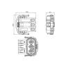 Buy cheap 3 Pin DC Power HVIL EV Battery Connector IP67 Waterproof from wholesalers