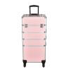Buy cheap High Durability Aluminium Beauty Trolley Case , Customized 4 In 1 Vanity Case from wholesalers
