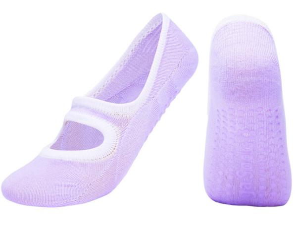 Buy cheap Custom Logo Dance Backless Yoga Grip Socks / Non - Slip Ankle Socks from wholesalers