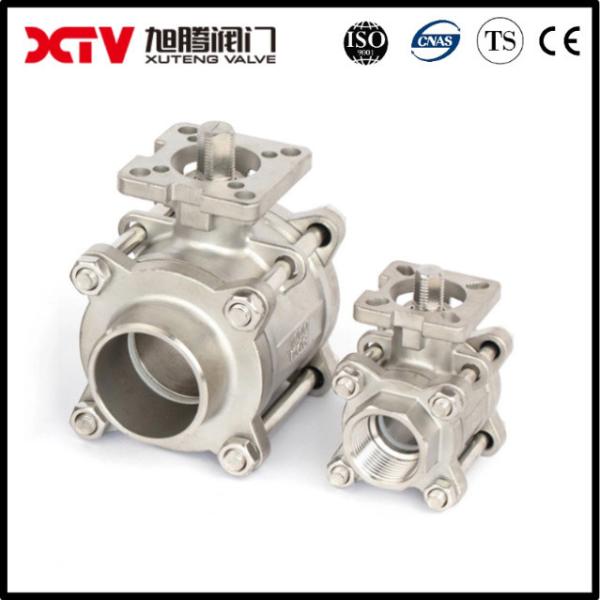 Buy cheap Xtv Soft Seated Stainless Steel Ball Valve with Butt Welding and Mounting Pad Full Payment from wholesalers
