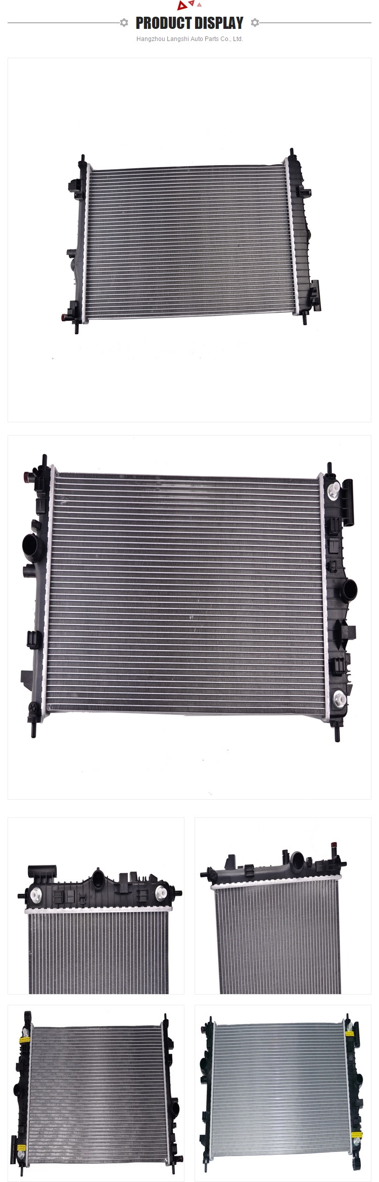 Aluminum Radiator Water Tank for Chevrolet Malibu 1.6T and Buick REGAL 1.6T 23299715