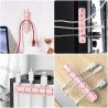 Buy cheap Creative And Minimalist Multifunctional Data Cable Collection And Clamping Silicone Cable Management Device from wholesalers