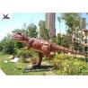 Buy cheap Lifelike Professional Outdoor Dinosaur Statues Coin Operated In Theme Park from wholesalers