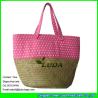 Buy cheap LUDA natural seagrass straw handmade tote bag fashion women straw handbags from wholesalers