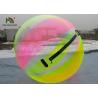 Buy cheap 2 m in Diameter 0.8mm PVC Colorful Inflatable Walk On Water Ball , Water Walking Ball from wholesalers