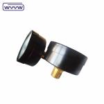 air black steel back connection 1 1/2" pressure gauge