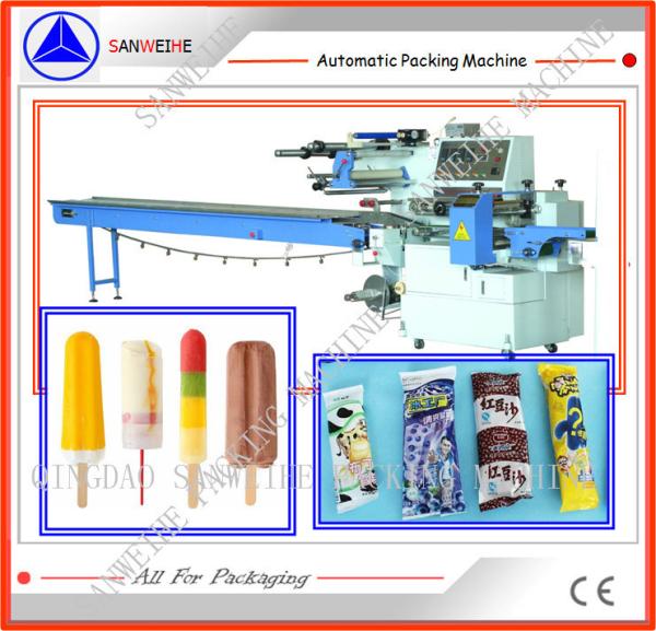 Quality SWC 590 Flow Wrapping Machine 2.5KW Ice Lolly Packing Machine for sale
