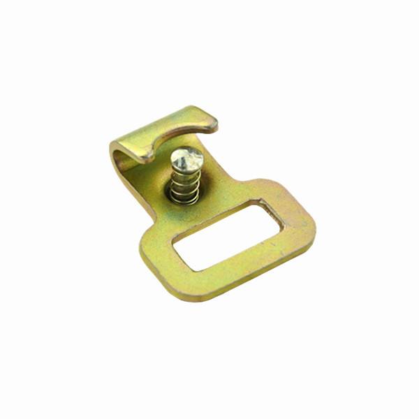 Buy cheap Safety Cargo Gold Flat Buttle Hoist Hook For Tie Down from wholesalers