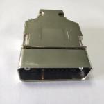 1 - 34 Pin Male Crimping V.35 Router Connector With Shield Shell 180 degree