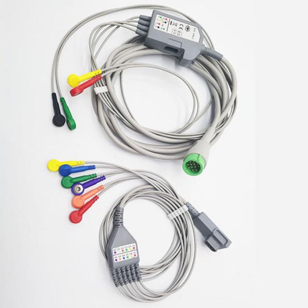 Buy cheap 4 Leads 6 Leads TPU ECG Cables And Leadwires For Patient Monitor from wholesalers