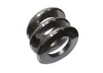 Gray Tungsten Carbide Roll Rings With Ribs For Cold Reinforced Steel Wire Plants