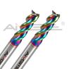 Buy cheap 0.6μm DLC Coated End Mills H6 3 Flute End Mill For Aluminum from wholesalers