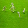 Buy cheap 1:50 new model white building sport figures 36mm architecture model kits palying football from wholesalers