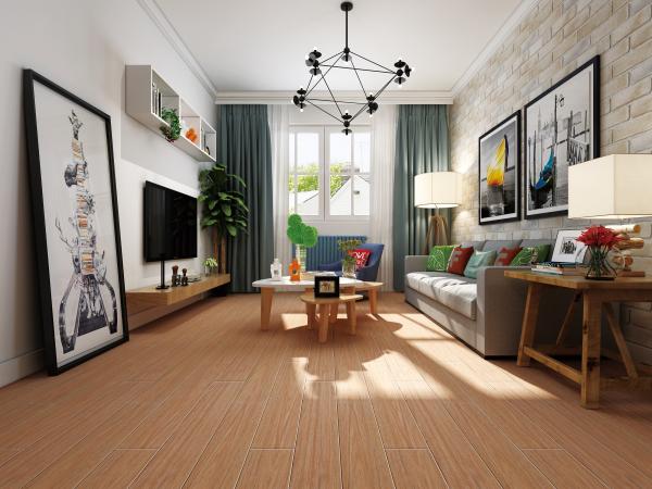 Buy cheap Thickness 10.8mm Wood Grain Ceramic Tiles , Interior And Exterior 20x100 Tiles from wholesalers