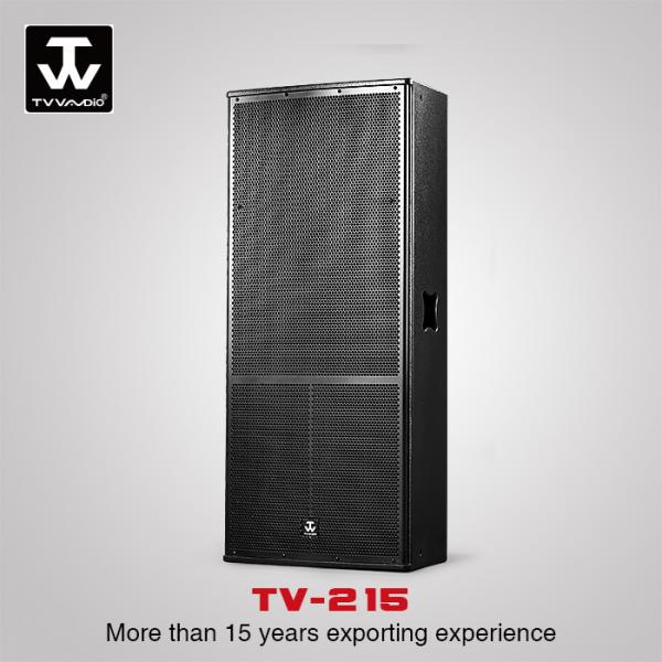 Buy cheap Dual 15inch DJ Bass subwoofer Karaoke Powered Speaker Box Sound System TX-215 from wholesalers