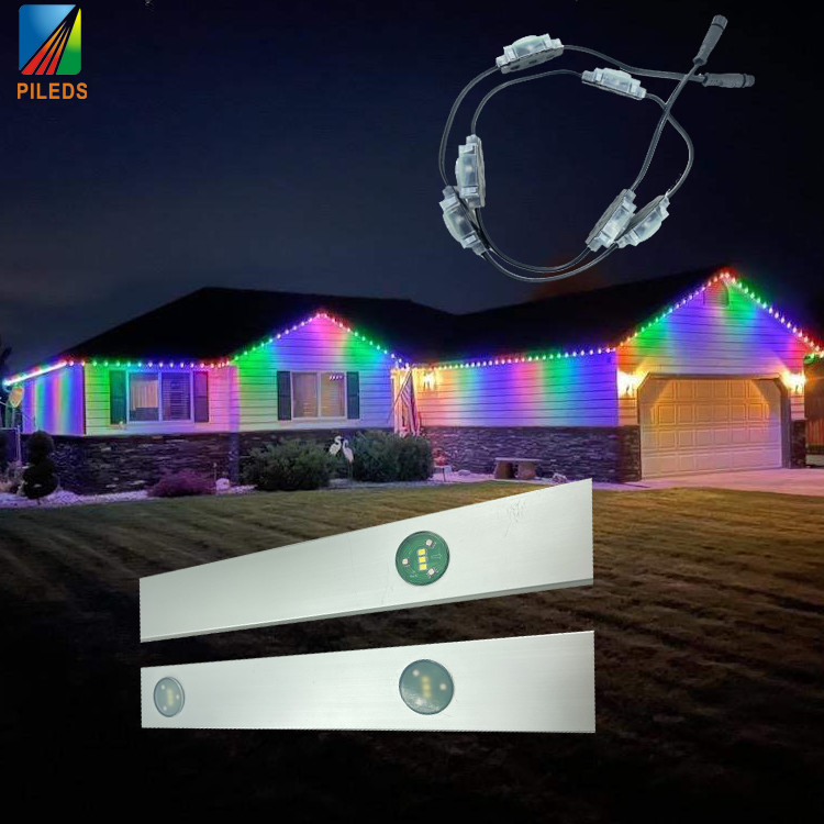 DC48V LED point Voltage Christmas LED String with RGBIC Color Temperature