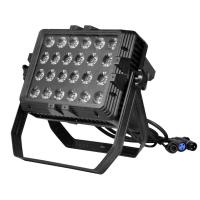 Buy cheap 24 pcs 10W Full Color LED Wall Wash Light IP65 DMX Waterproof Rainbow Effect product