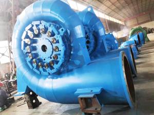 Wholesale Water Turbine Generator 200kw-20mw Brushless Excitation Custom Color Automatic Control from china suppliers