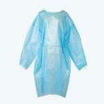 Non Woven Fabric Waterproof Isolation Surgical Gown Full Coverage CE