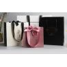 Buy cheap Apparel Smoky Printed Paper Shopping Bags C2S Artpaper Ribbon Handle Gift Bags from wholesalers