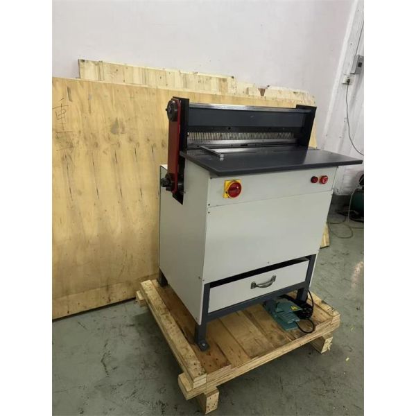 Super600G Semi Automatic Wall Calender Hole Punching Machine And Double Wire O Closing Machine Equipment