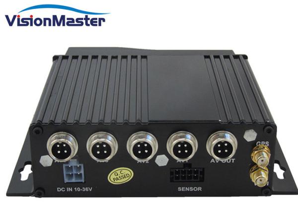 720P Mobile 4ch Mobile DVR For Buses , HDMI H.264 DVR To Mobile For Fleet