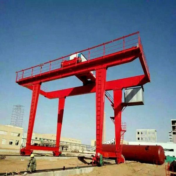 Buy cheap 80T Double Beam Rail Mounted Container Gantry Crane For Container Handling from wholesalers