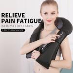 FDA Approval Shiatsu Neck Shoulder Massager Black Color And Support Customized