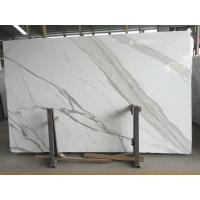 Buy cheap 24x48 Natural Stone Slabs Calacatta Countertop Kitchen Bench Top Vanity Tops product