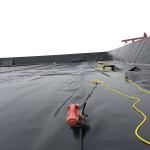 HM1300 Semi-automatic Welding Machine for Geomembrane Fish Pond Liner in Food