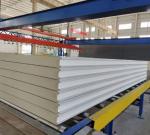 B1 Grade Fireproof Rigid PU Sandwich Panel For Wall 950mm Width