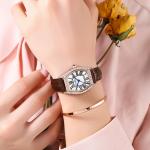 Black Band Quartz Battery Wristwatches featuring Chronograph Function and Buckle