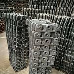 HT200 Boiler Spares Parts Machining Casting Fire Grate Stoker Bar Anti Erosion