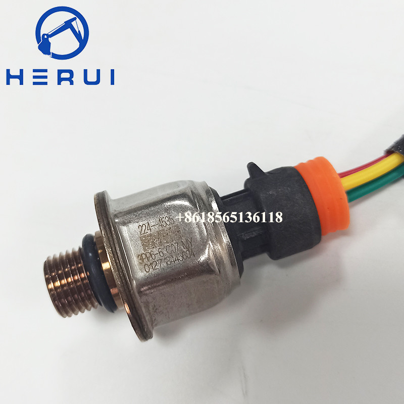 224-4535 Fuel Oil Pressure Sensor 3PP6-6 Compatible with CAT Engine C15 MXS BXS NXS 2244535