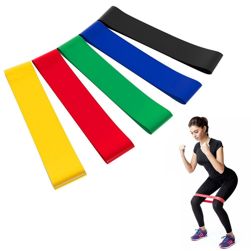 Gym Strength Training Fitness Rubber Bands Heavy Thick Gym Elastic Band Exercises