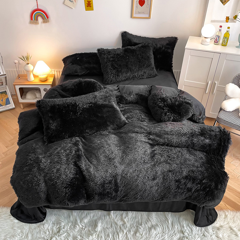 Polyester Filling King Size Comforter Set Luxury Bedding Set for 1.5m 1.8m 2m Beds