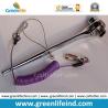Buy cheap Purple Plastic Tool Coiled Lanyard W/Hook&Key Ring from wholesalers