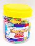 Custom Plastic Magnetic Letters and Numbers in Assorted Colors for Educational