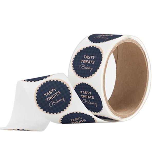 Buy cheap Custom Die Cut Vinyl Stickers Glossy Self Adhesive Label Roll from wholesalers