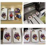 A3 UV Printer For Roll Material Flatbed Cylindrial Bottles Phone Case Printing